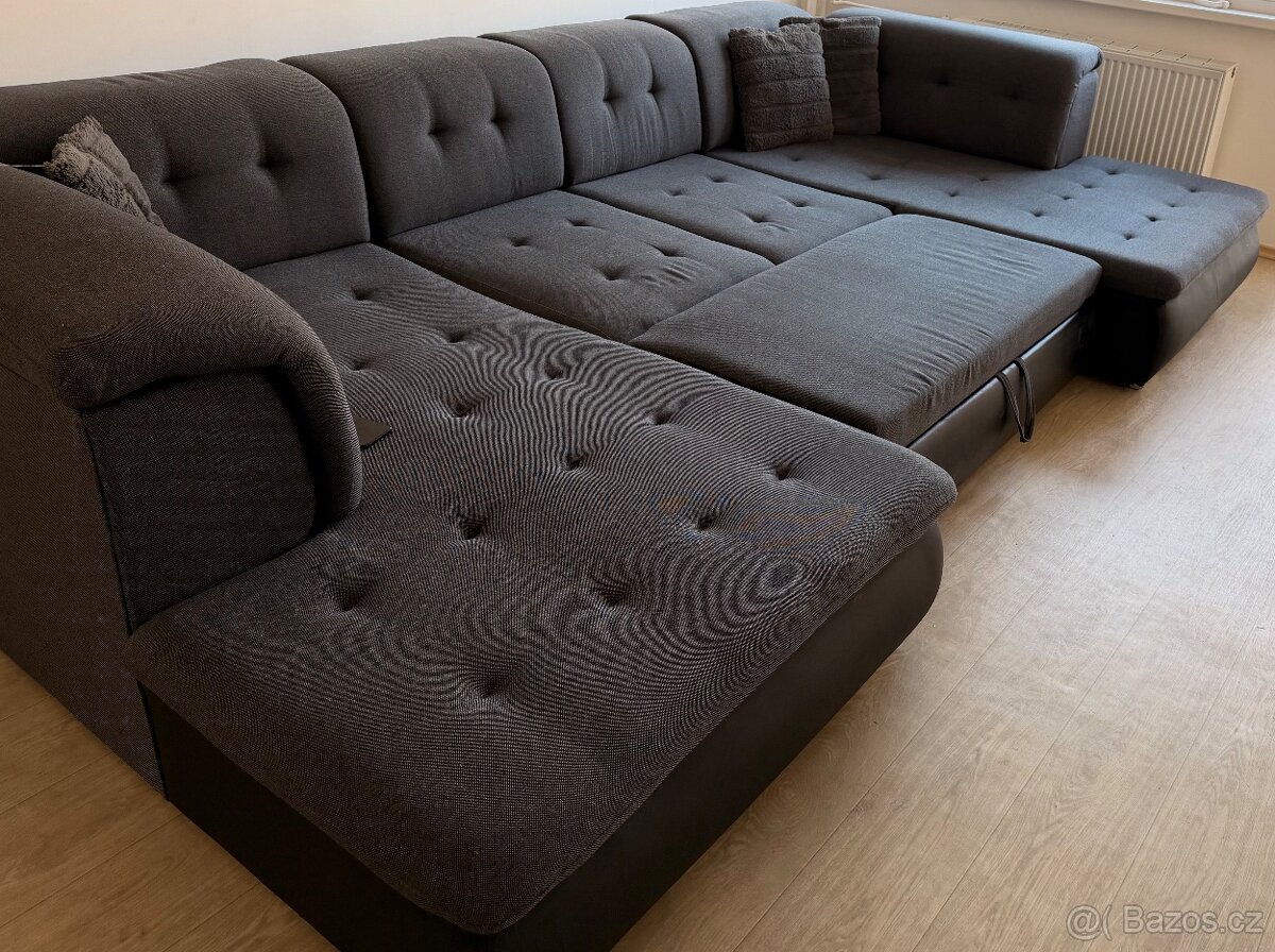 Rohová sedačka do u - 3