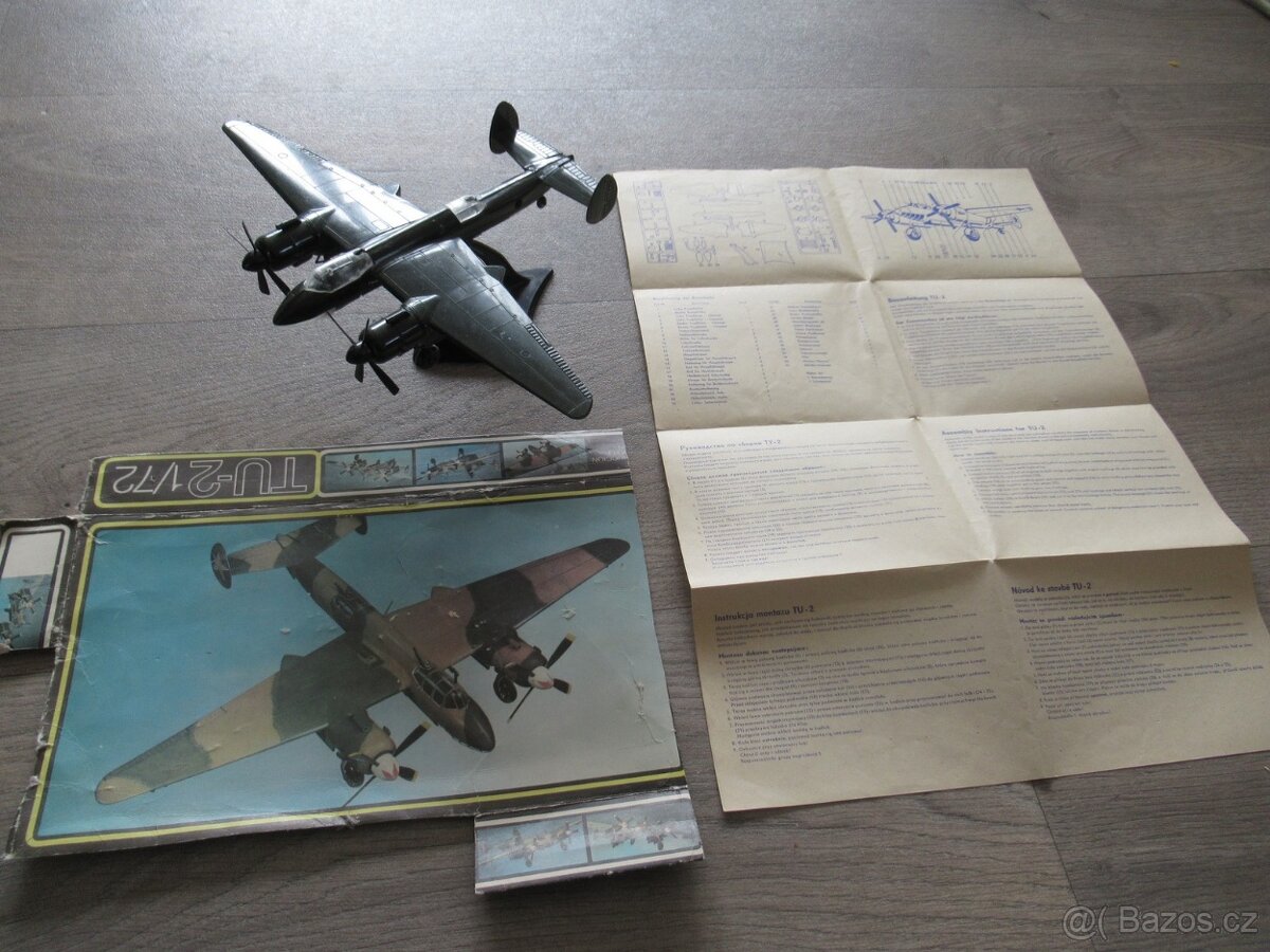 Modely Albatros DIII a TU-72 - 3