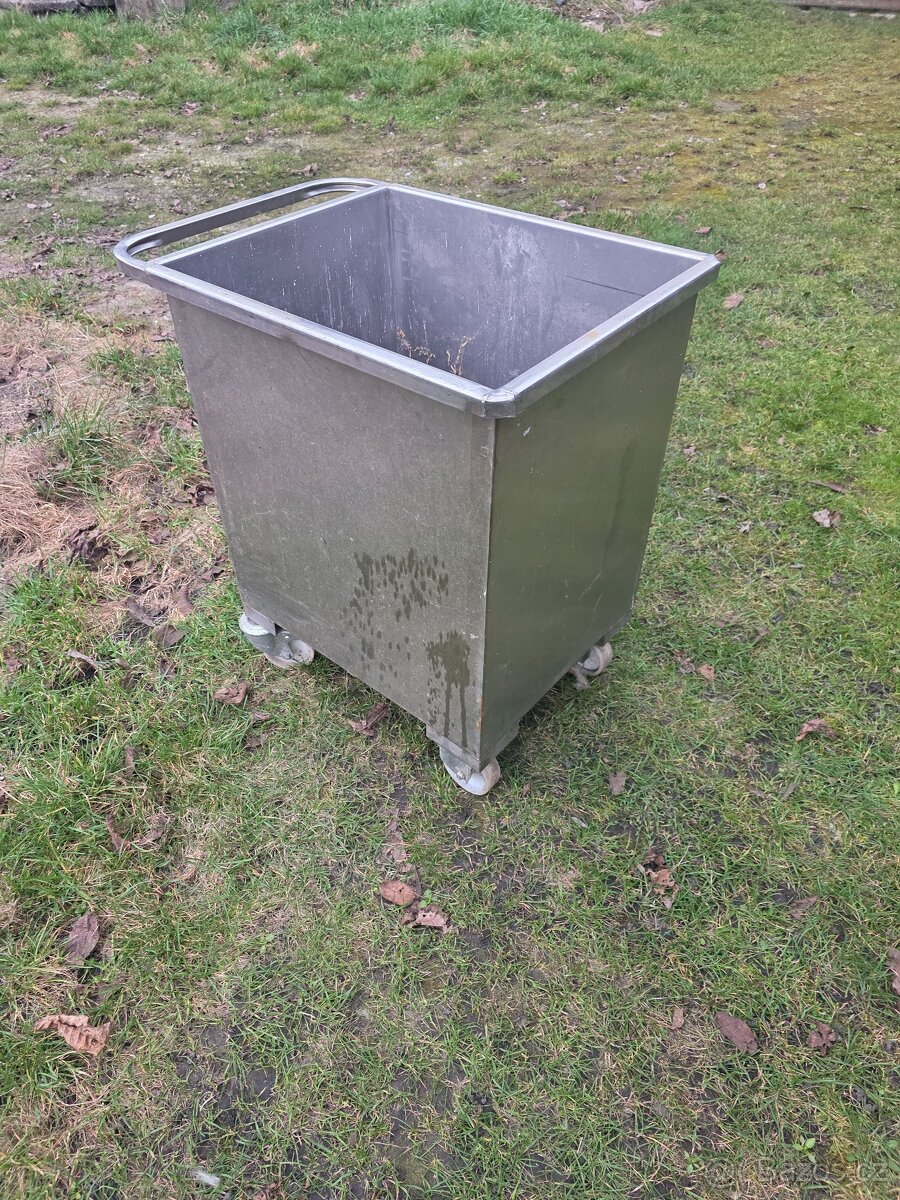 Nerezovy vozík 50x59x64cm - 3