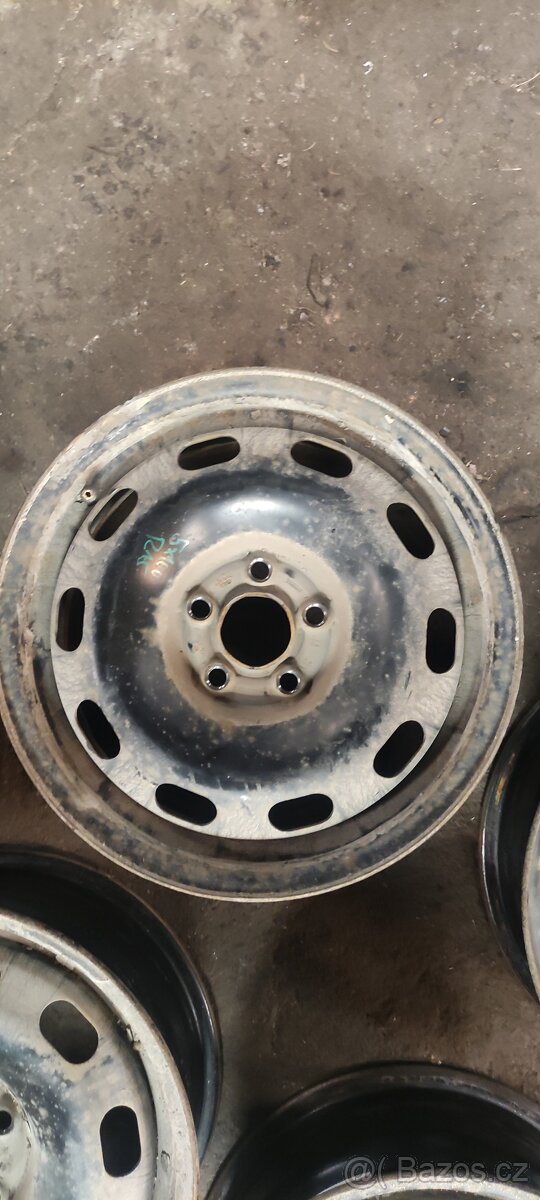 Plechové disky R15 5x100 - 3