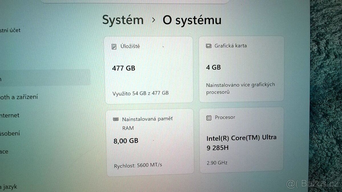 HP 14" Intel Core Ultra 9 285H + Nvidia, s vadou - 3