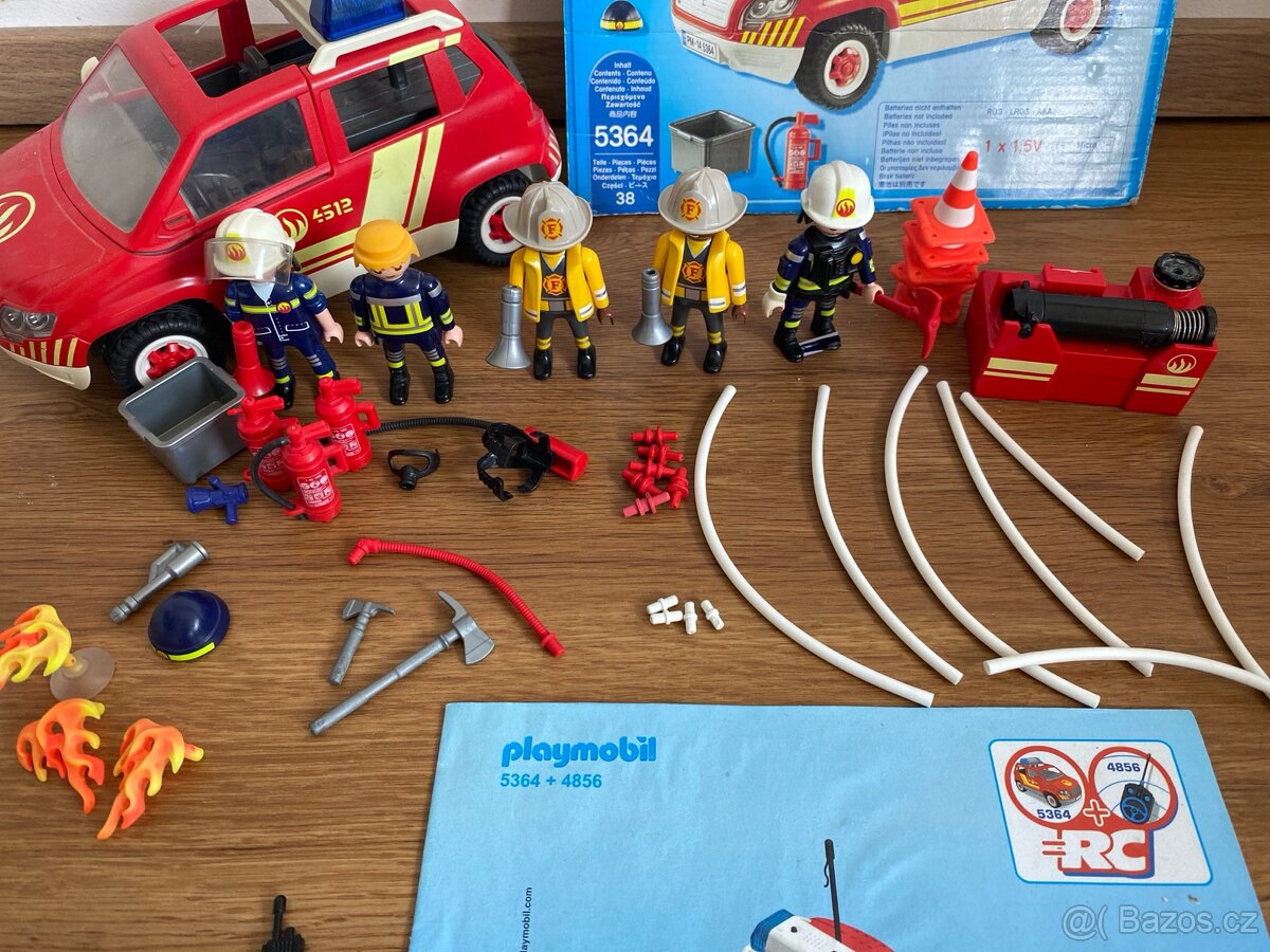 Playmobil - hasiči - set - 3
