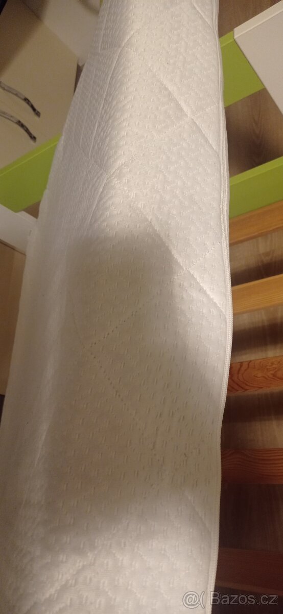 Dětská postel zeleno-bila - 3