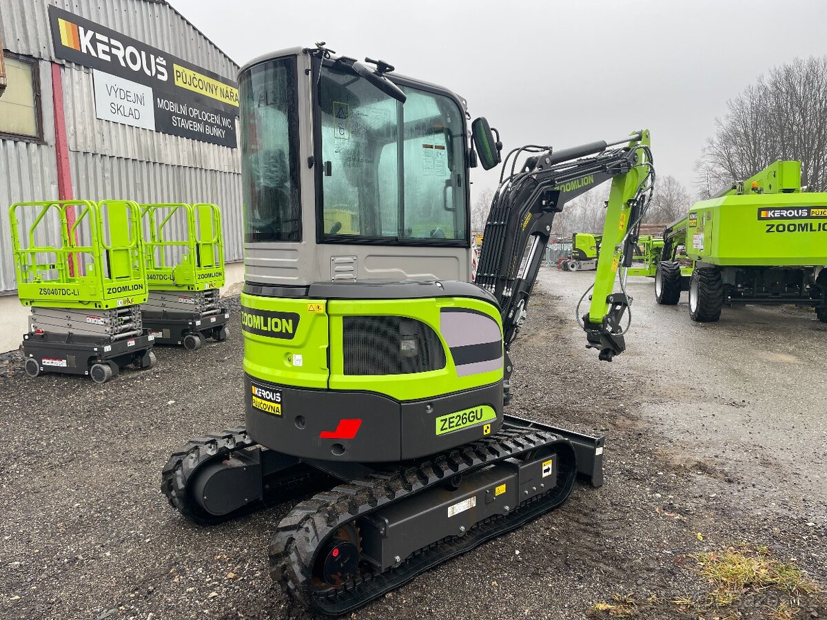 Pásový bagr Zoomlion ZE26GU - 3
