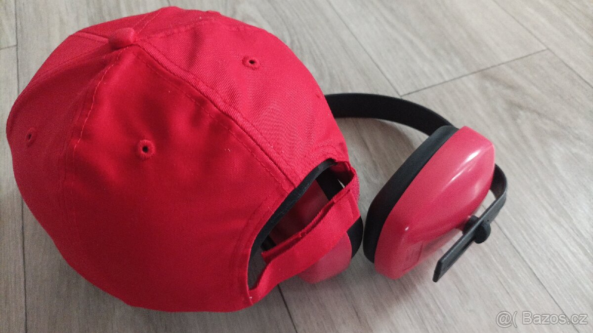 BEZPEČNOSTNÍ ČEPICE SE SKOŘEPINOU + CHRÁNIČE SLUCHU - 3