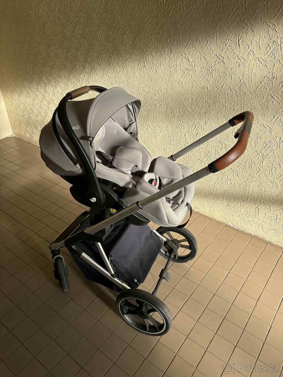 Kočárek Moon Style 2020 2v1 + autosedačka Joie s isofixem - 3