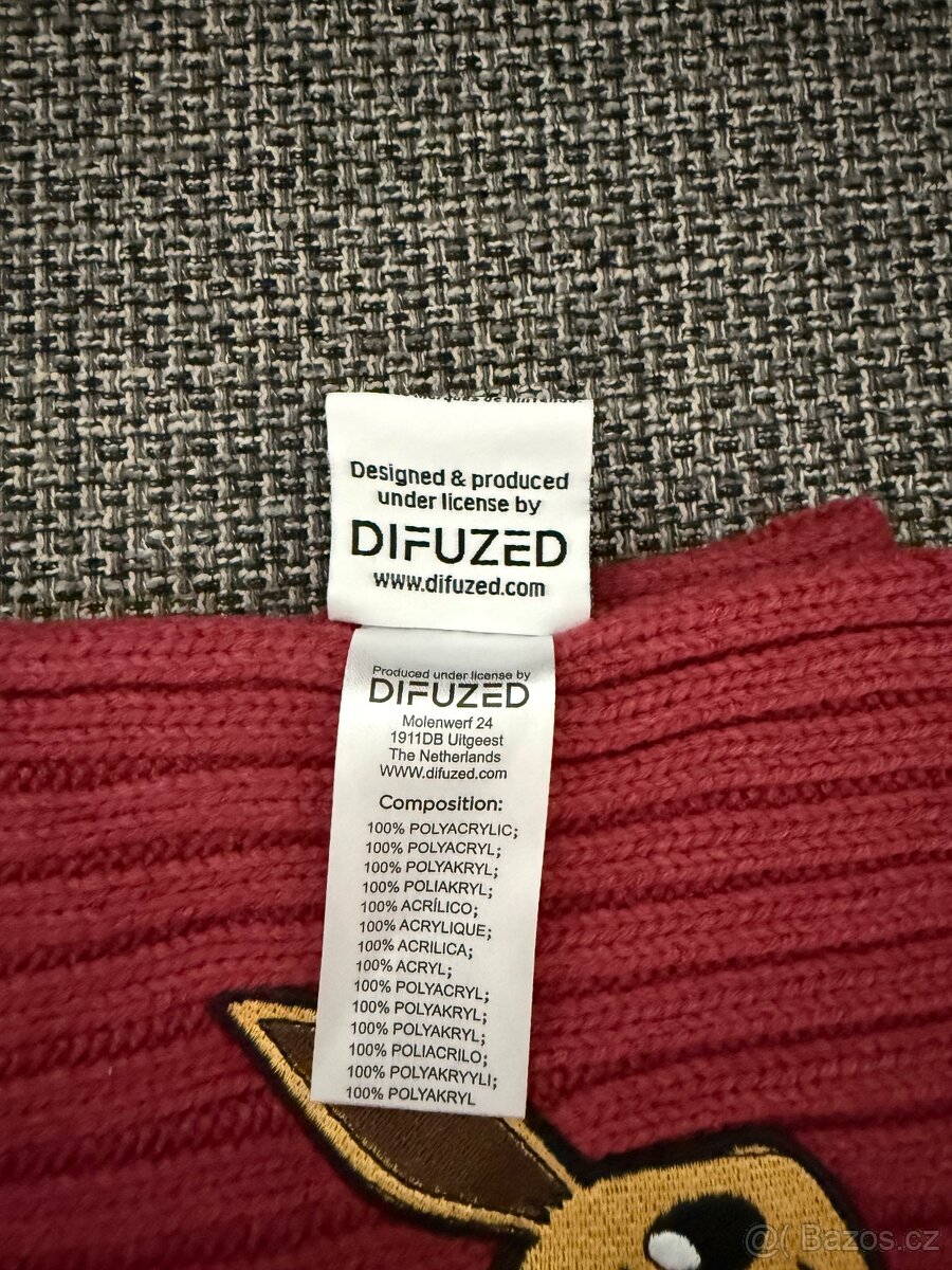 Pokemon Eevee zimní čepice a šála - 3