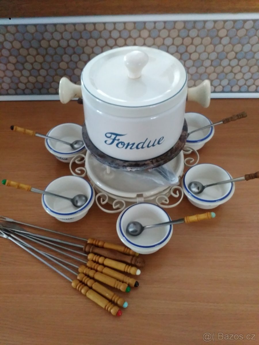 Souprava fondy set. - 3