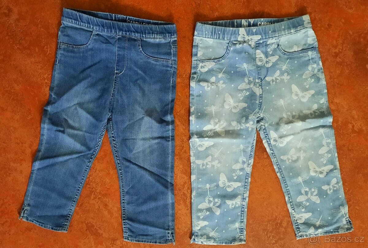 Dívčí kalhoty a kraťasy, vel. 134 - 3