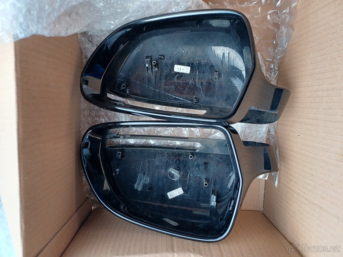 Audi a4 b8 cerne kryty zrcatek - 3
