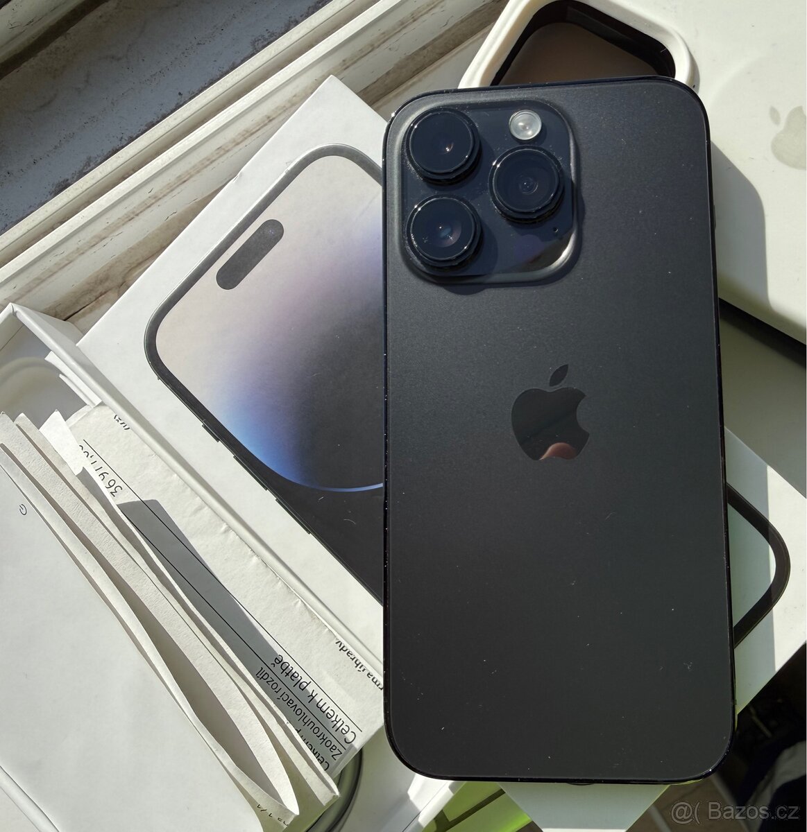 Iphone 14 pro 256 gb black černy - 3