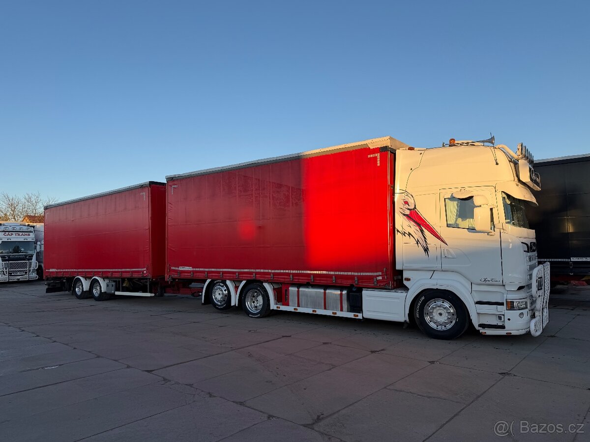 Scania R 580 V8 E6 topline retader jumbo - 3