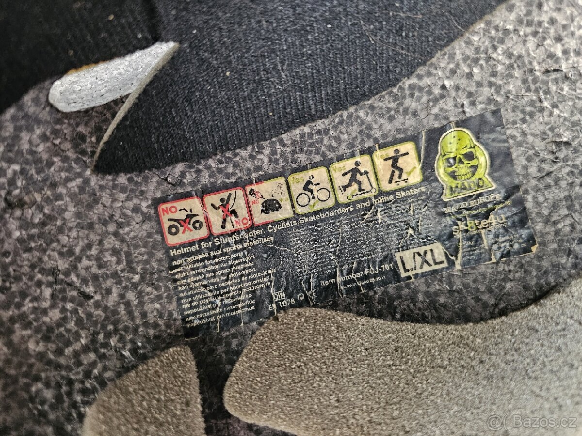 Přilba cyklo/inline/skate vel L/XL - 3