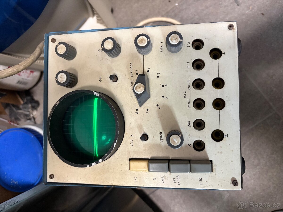 Analogový osciloskop Tesla BM370 - 3
