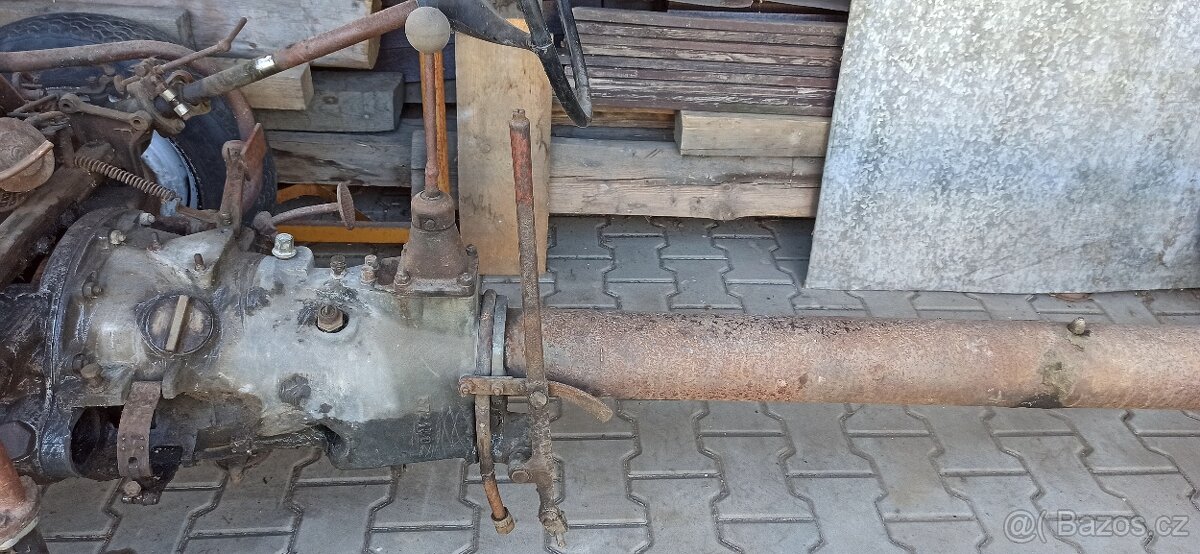 Tatra 57 - převodovka, diferenciál, hlavní tyč - 3