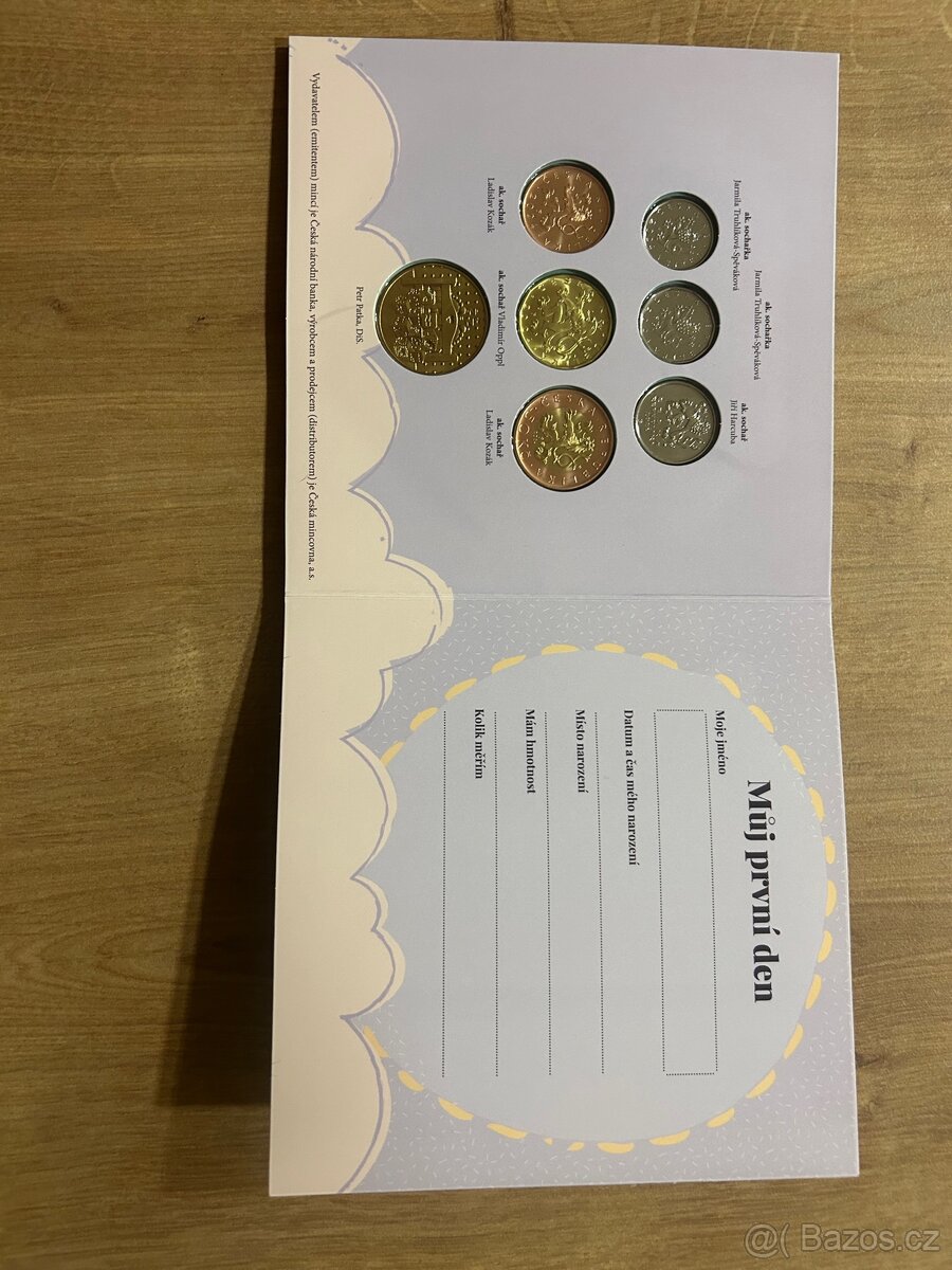 Sada oběžných mincí 2024 - narození dítěte - 3