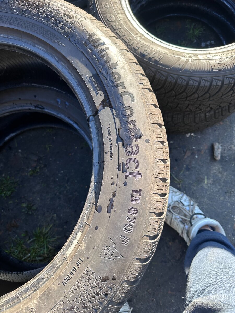 2ks zimní pneu 255/55 R19 - Continental - 3