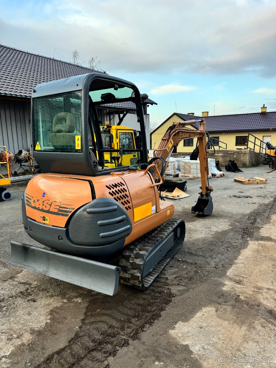 Minibagr Case cx23 2000 rok vada - 3