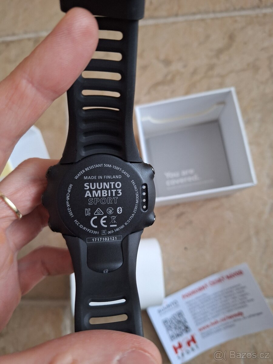 Chytré hodinky Suunto Ambit 3 sport nové - 3