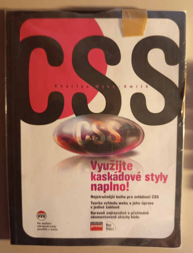 Daruji knihy o HTML, CSS a JavaScriptu - 3