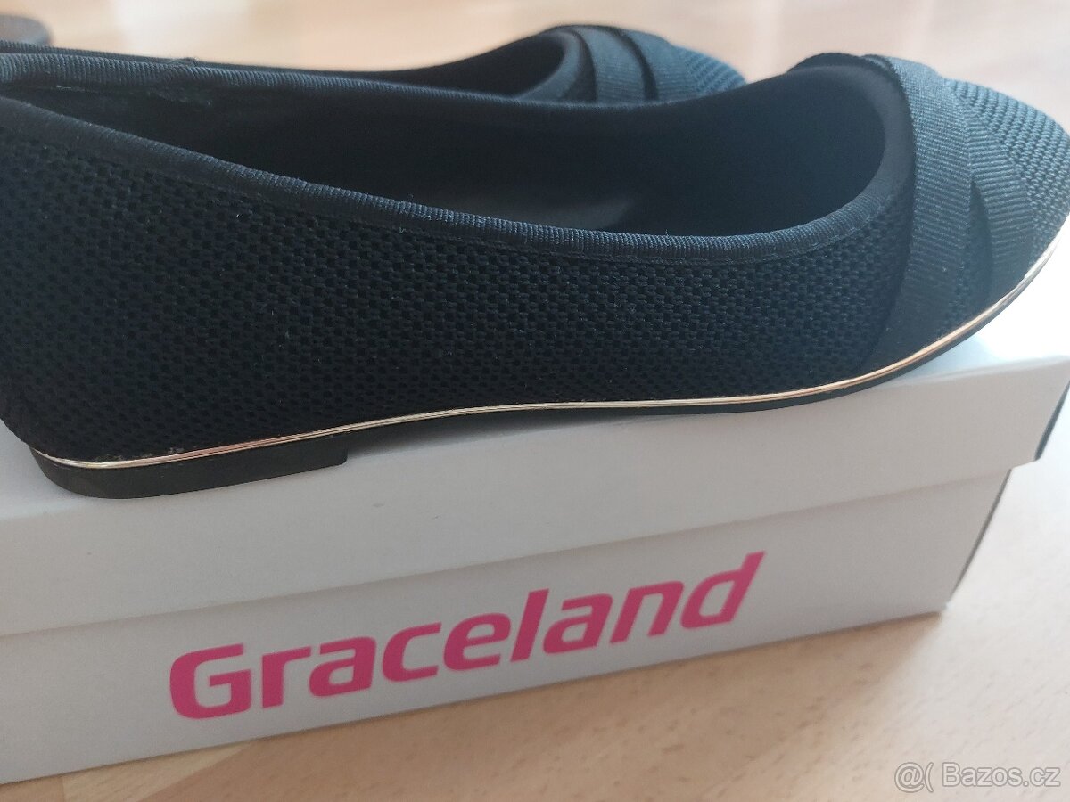 Černé lodičky - vel. 34 - 3