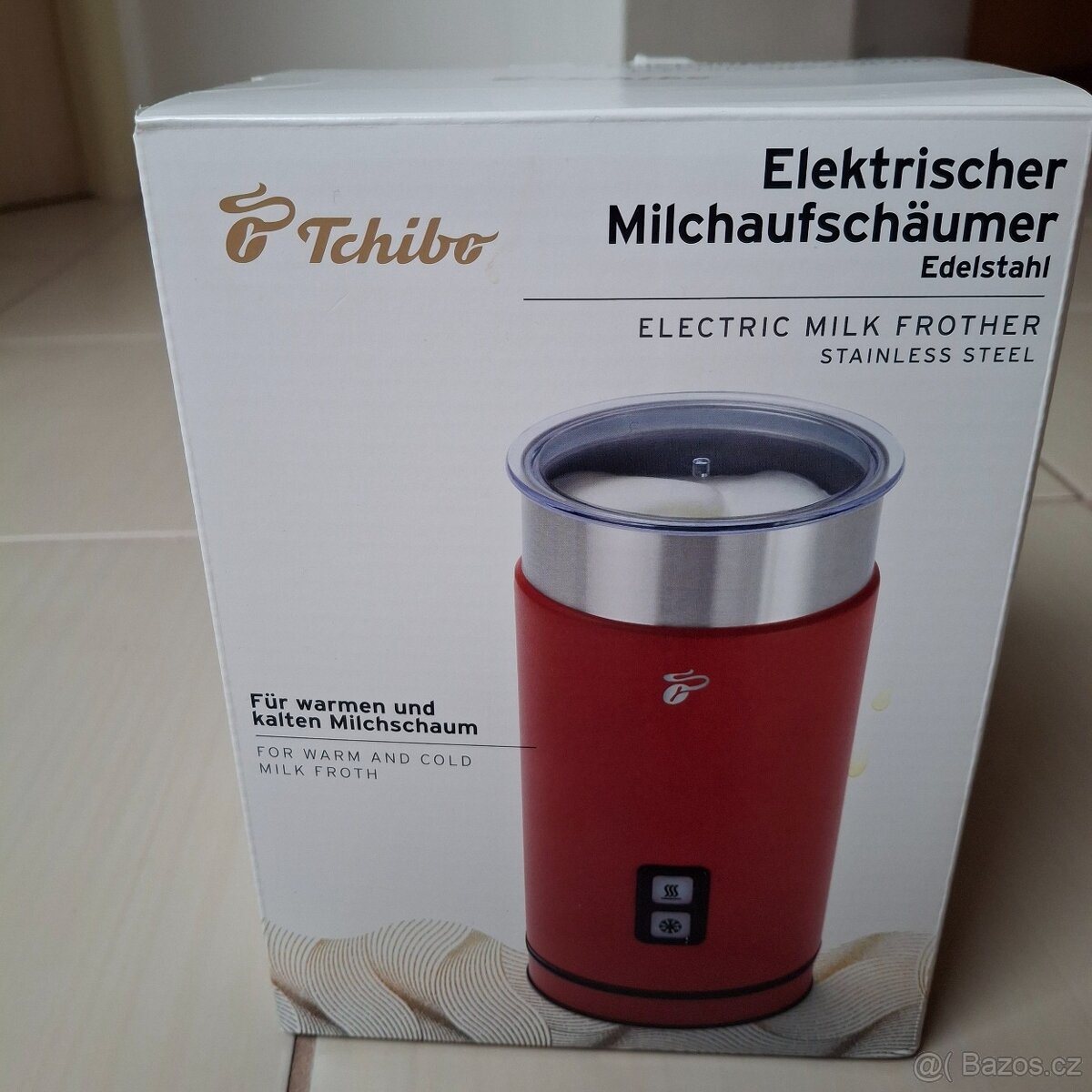 Elektrický napenovac mleka tchibo - 3