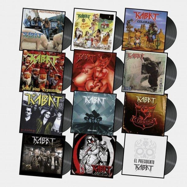 Kabát - 12LP Komplet s podpisy všech členů kapely / limitova - 3