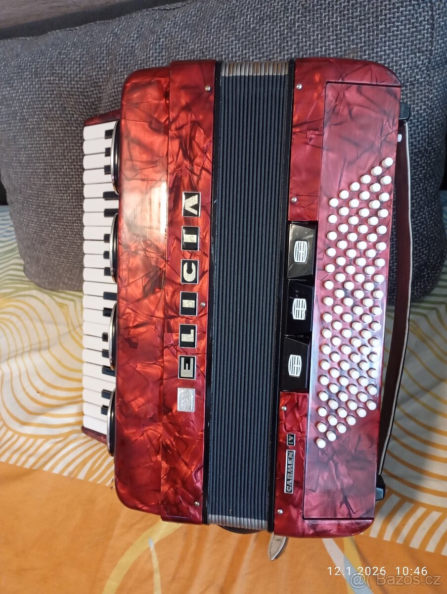 Akordeon DELÍCIA Carmen IV 96 basů - 3