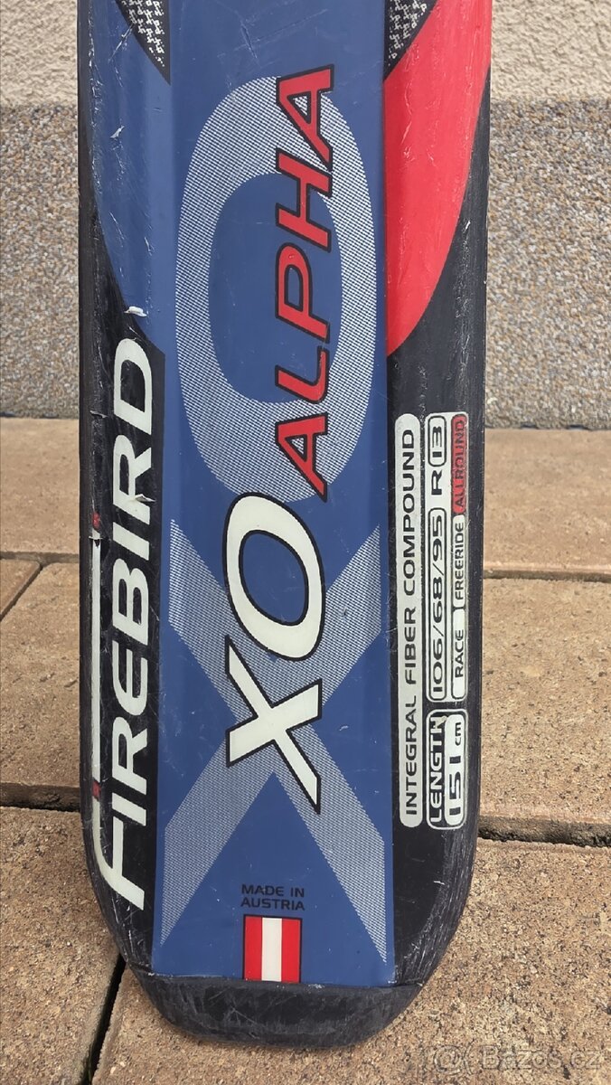Lyže Blizard Firebird X0 Alpha 151 cm - 3