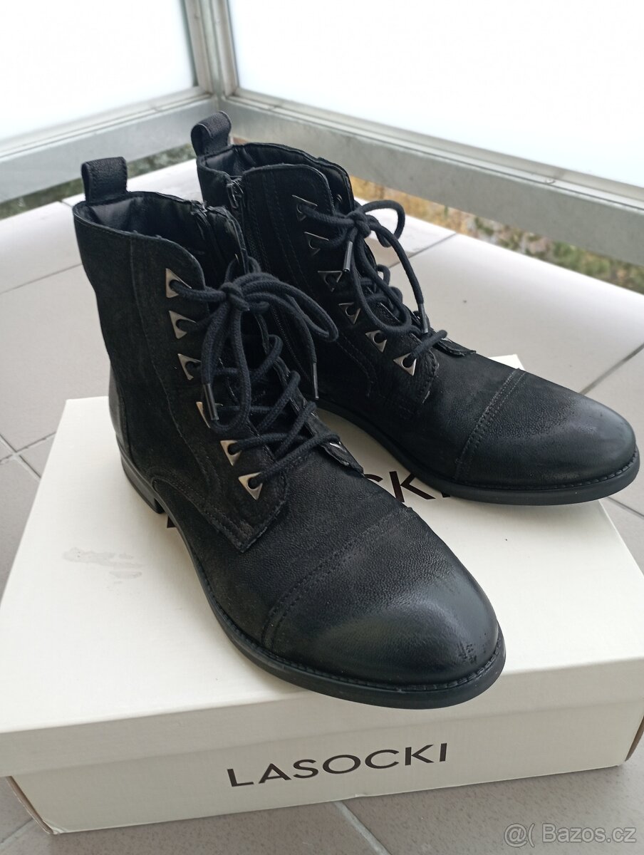 Dámské kotníkové kožené - 3