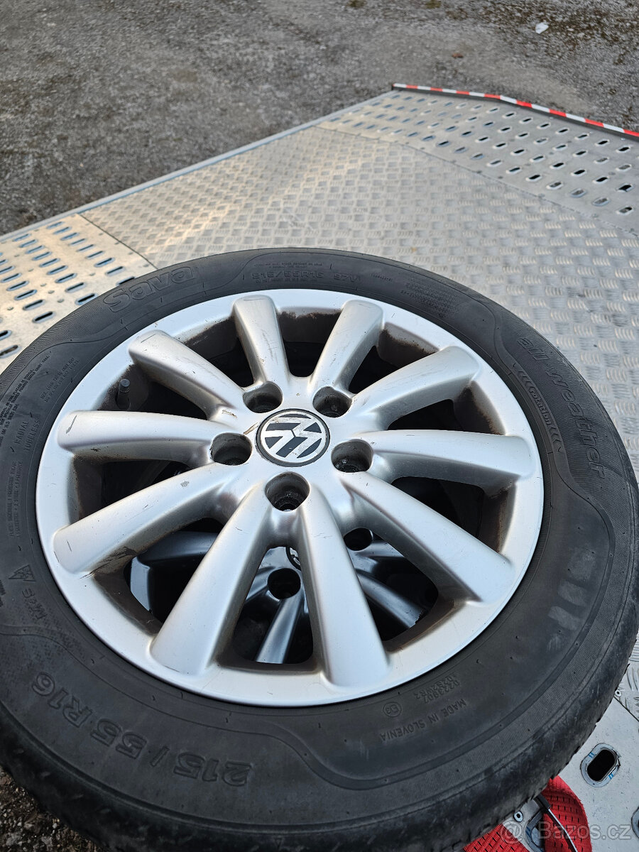 Alu kola R16 vw sharan - 3