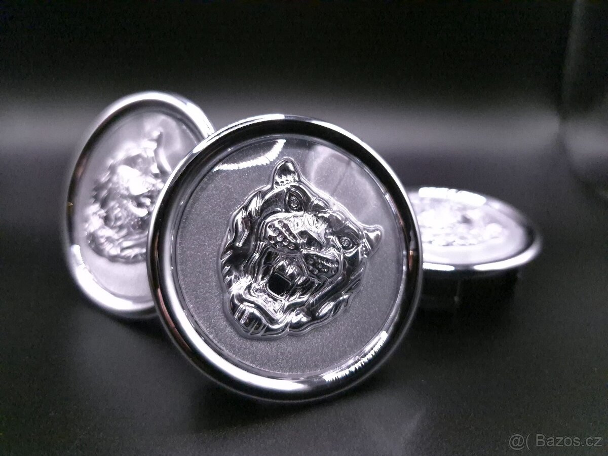 Jaguar Krytka kol, emlém, znak XJ6, XJ12 - 3