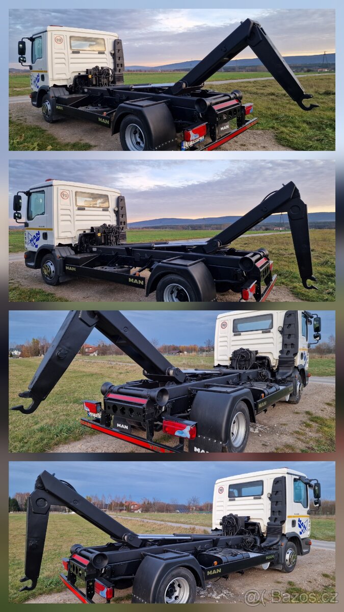 MAN TGL 8.180 HÁKOVÝ NOSIČ KONTAJNEROV EURO-5 - 3