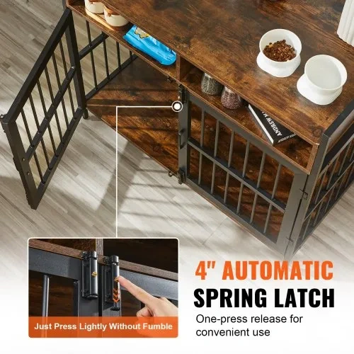 Nová klec pro pejsky s úložným prostorem - 3