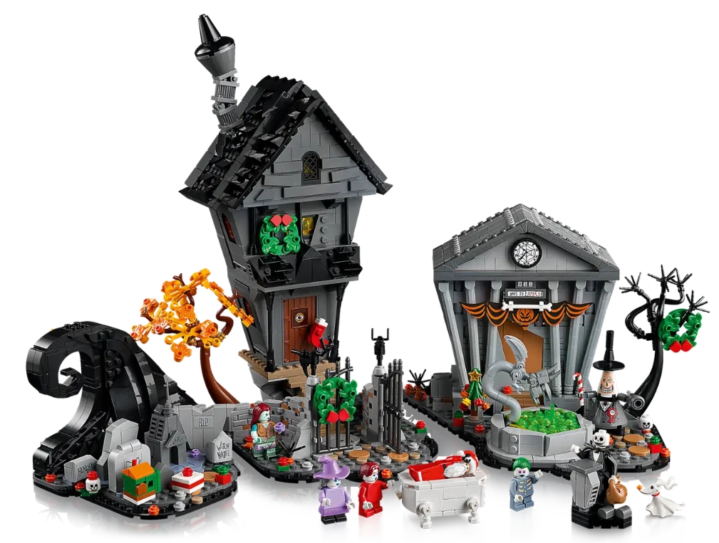 Nové LEGO 21351 Ukradené Vánoce Tima Burtona od Disneyho - 3