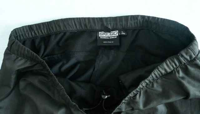Sportovní černé funkční kalhoty, vel. L, zn. Ski Go - 3