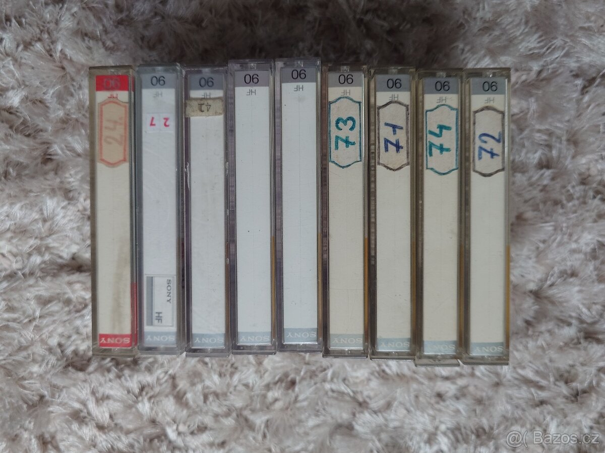 Audio kazety Sony HF - Made in Japan - 3