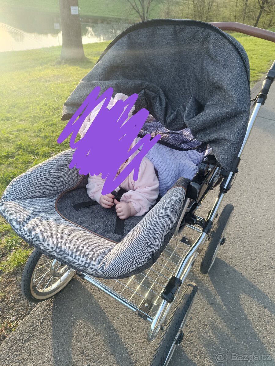 Kočárek Roan Emma chrome - 3