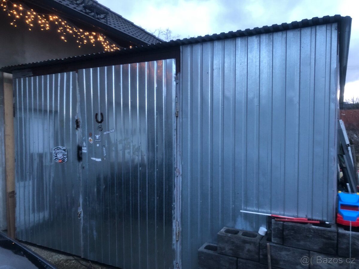 Plechová garáž použitá - 3