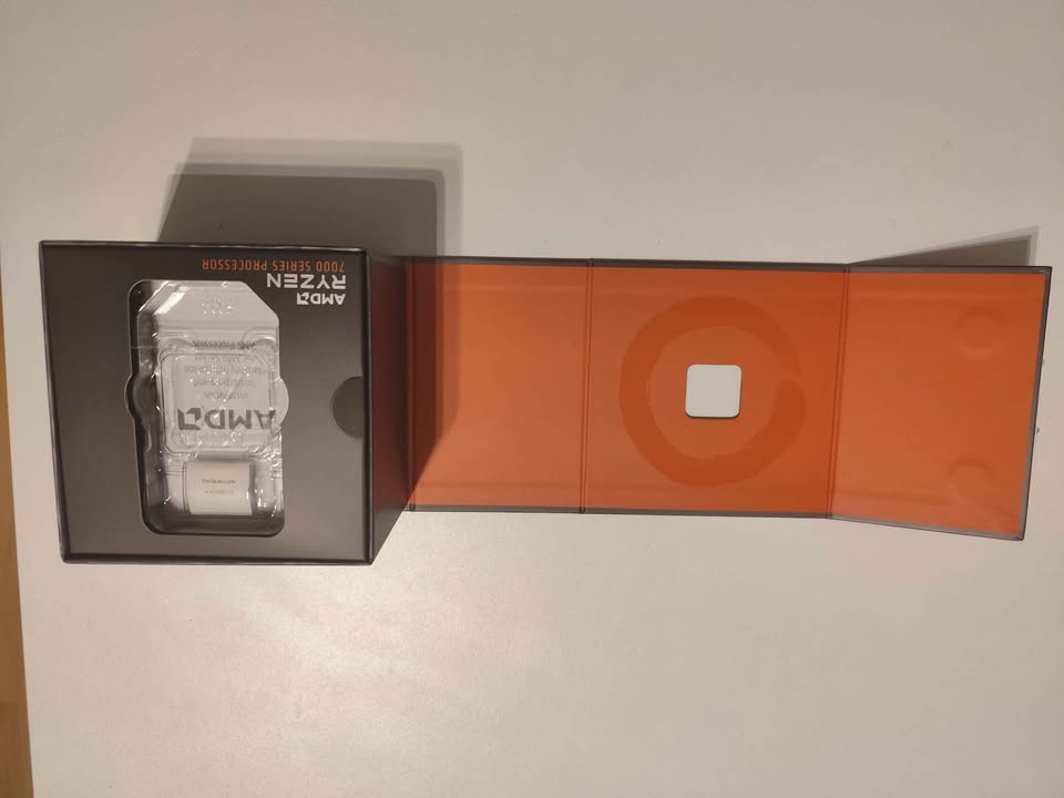 Originální krabice AMD RYZEN 7 7800X3D - 3