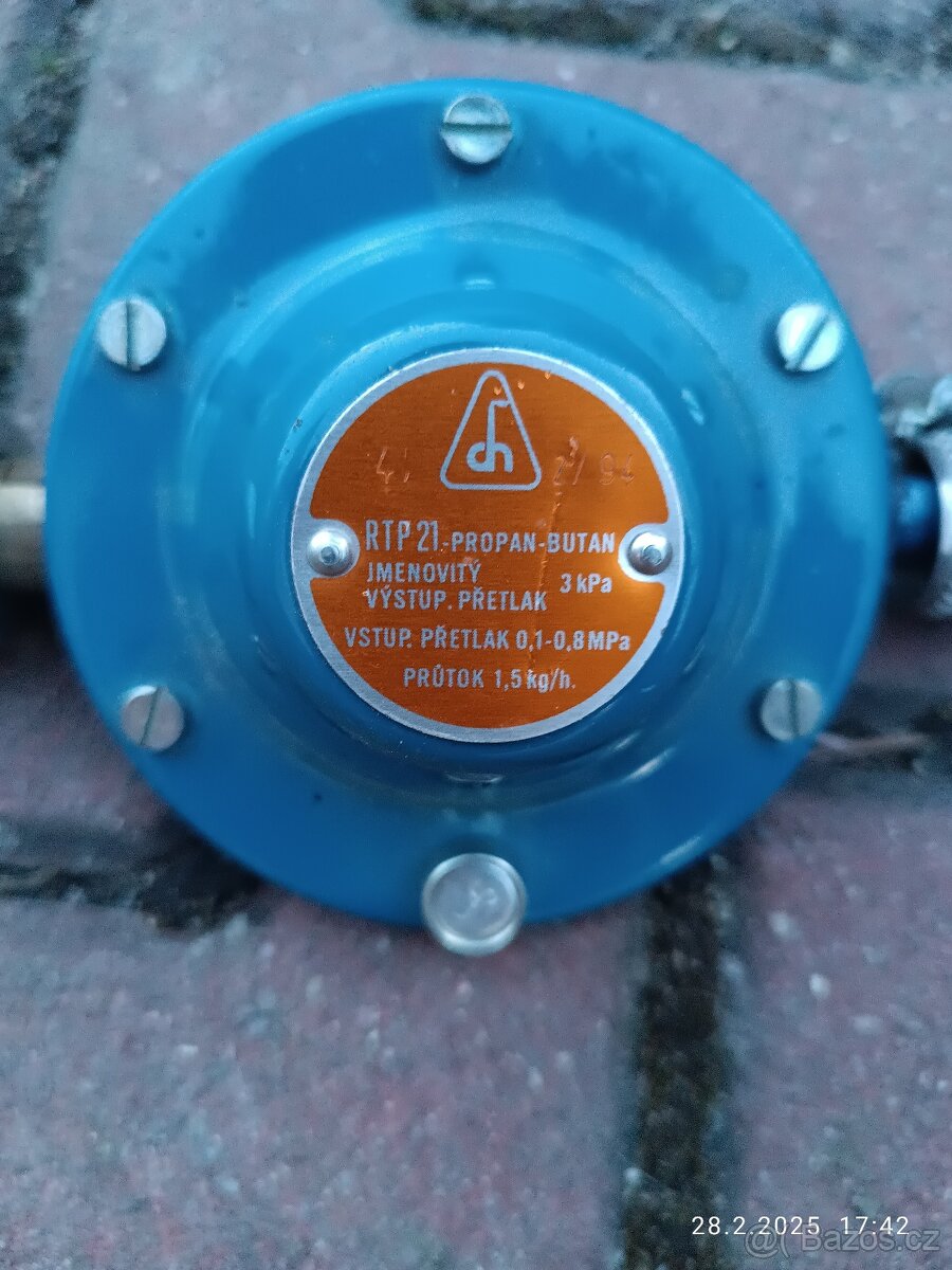 regulátor propan butanu plynu - 3