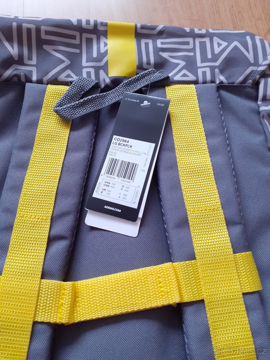 Batoh Adidas dětský šedý - 3