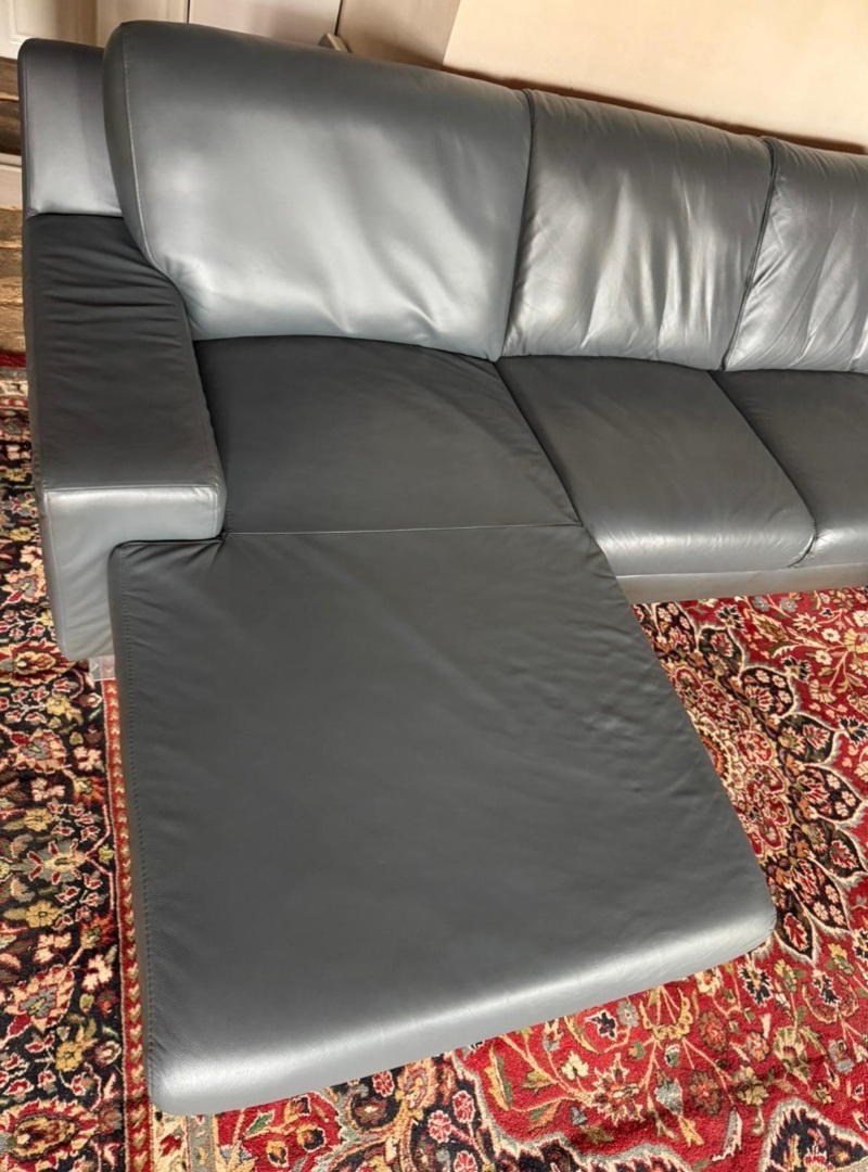 Kožená sedací souprava do U, 5210 - 3