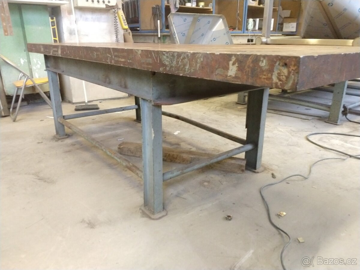 Svařovací stůl, plotna - 3