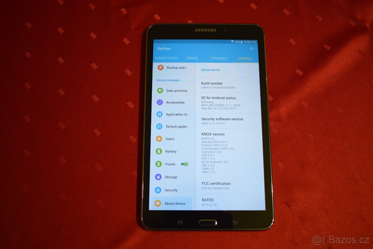 Tablet Samsung Galaxy Tab4 SM-T330NU - 3