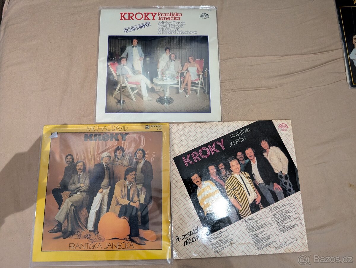 8lp +8sp vinyl Kroky Michal David a 17sp .M.David - 3