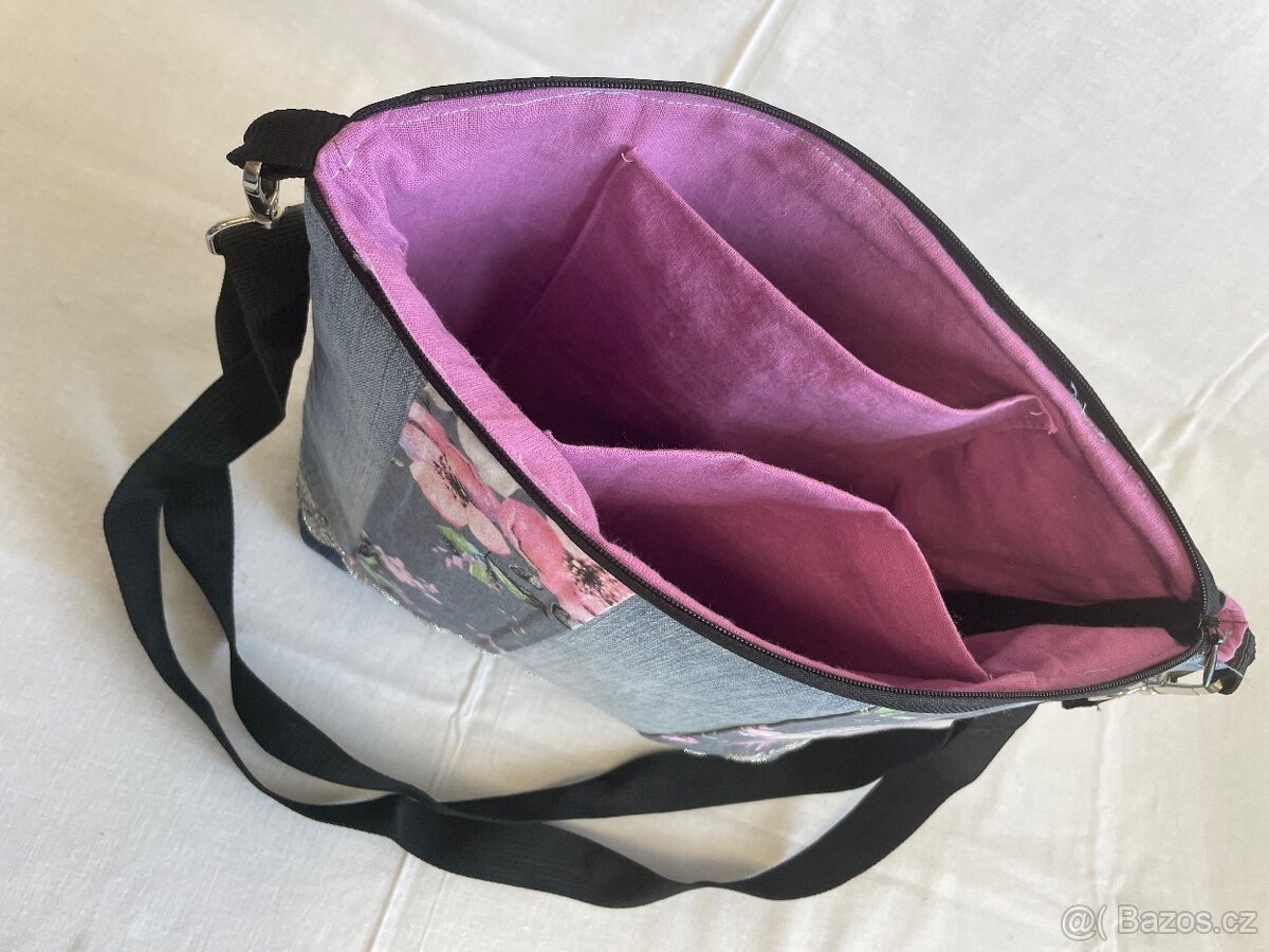 Kabelka přes rameno, nová. Ruční práce - 3