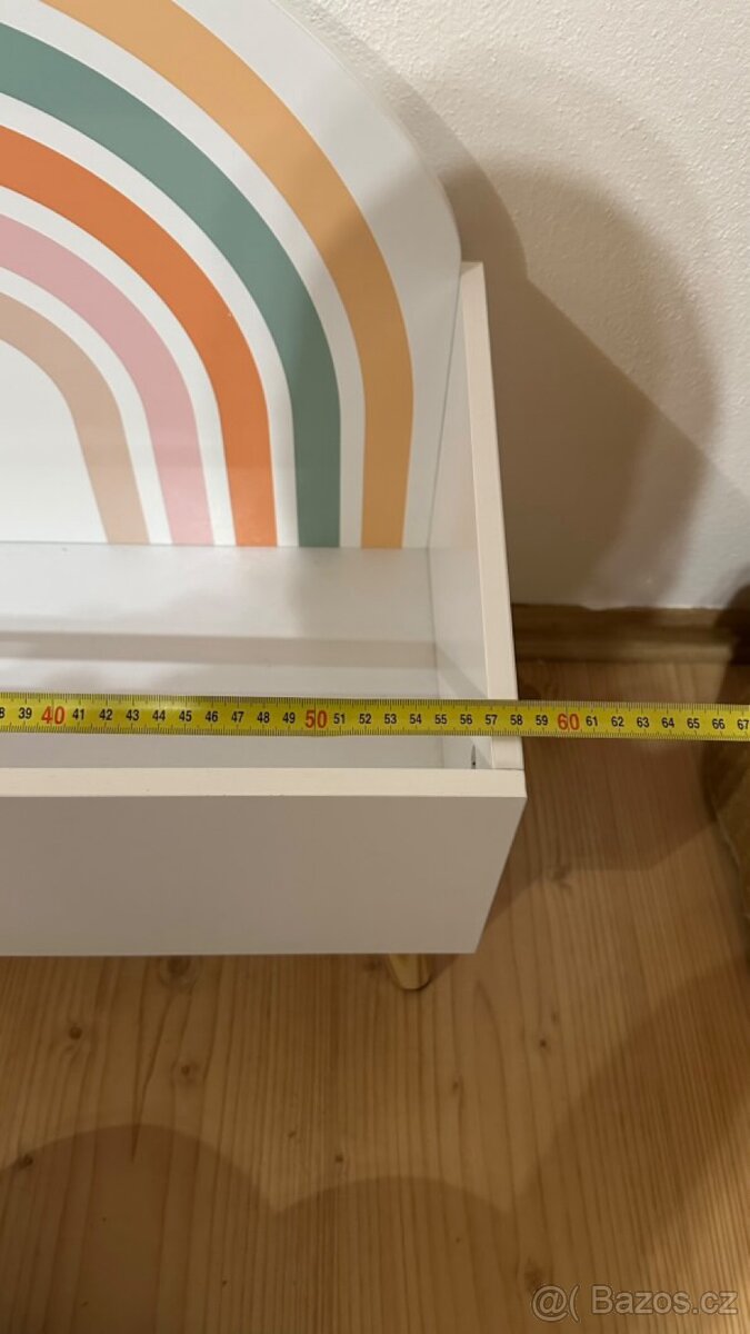 Knihovna, skrinka, ulozny box duha - 3