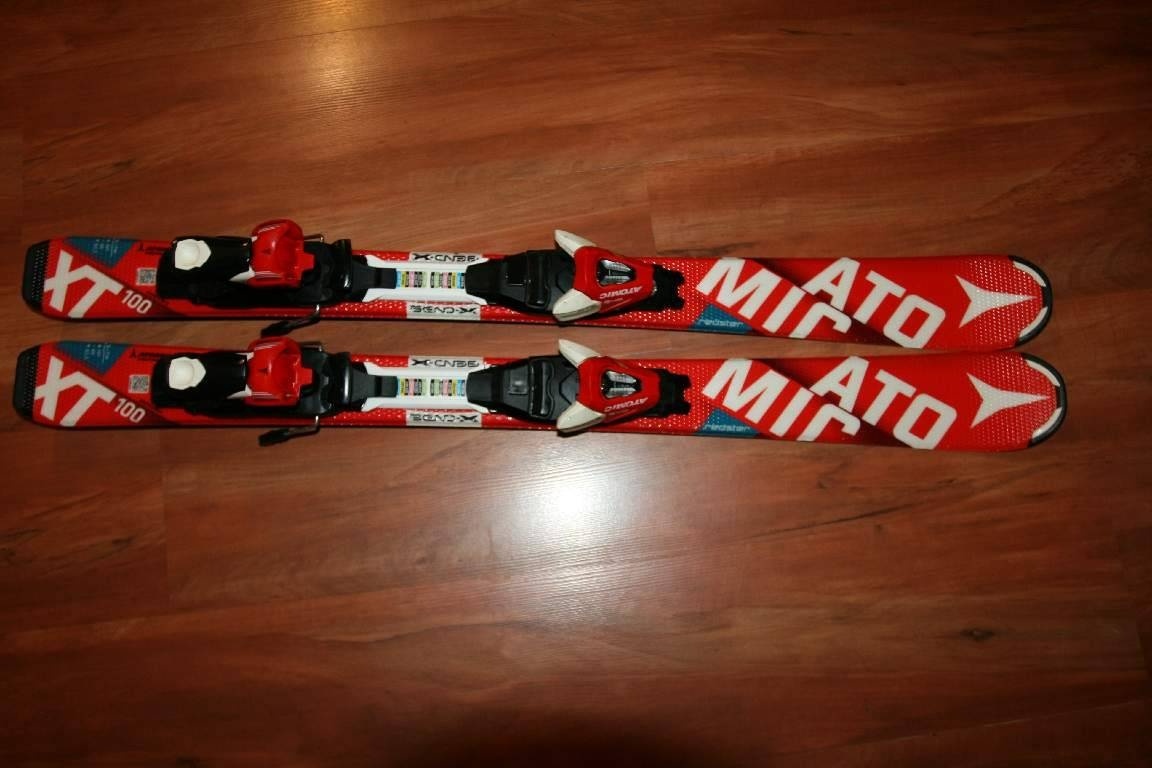lyže Atomic redster 100 cm , XT , lyžaky - 3