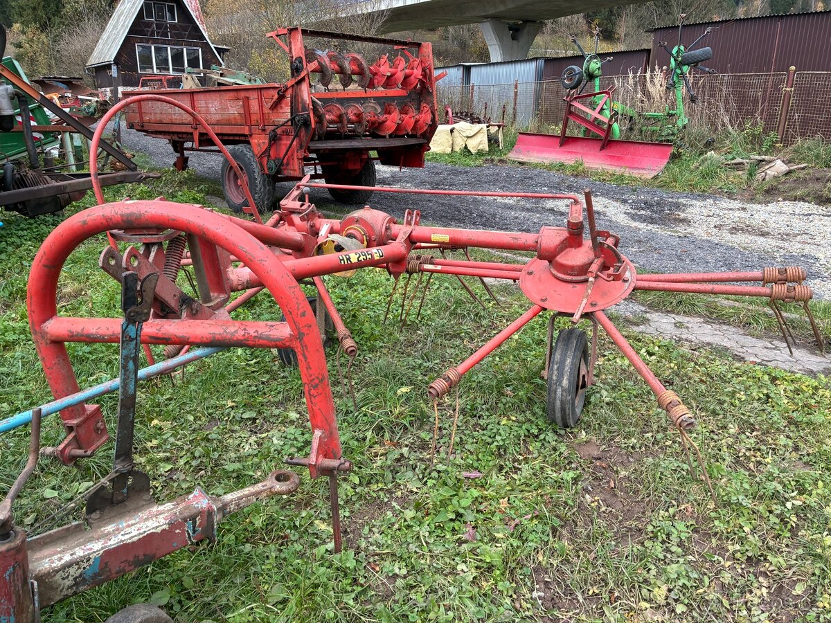 Dvourotorovy obracec sena - 3